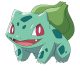 Bulbassauro é um pokemon de quatro patas que representa um animal com uma planta nas costas